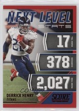 2021 Score Next Level Stats Red Derrick Henry #NL17 11uk