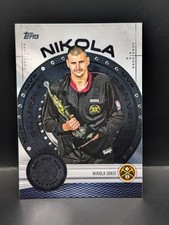 Nikola Jokic MVP Vault Insert 2025/26 Topps NBA Basketball Card 1 Denver Nuggets