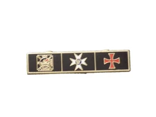York Rite Lapel Tac Pin Mason Knights Templar Constantine Maltese Cross NEW!