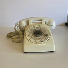 VINTAGE Western Electric Bell System Rotary Dial Desk Phone - Model 500DM  RARE