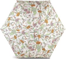 Radley Womens Telescopic Foldaway Responsible Umbrella Regents Rose in Cream