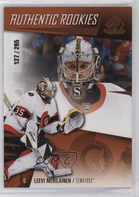 2023 SP Game Used Authentic Rookies Bronze /265 Leevi Merilainen Rookie RC 10u5