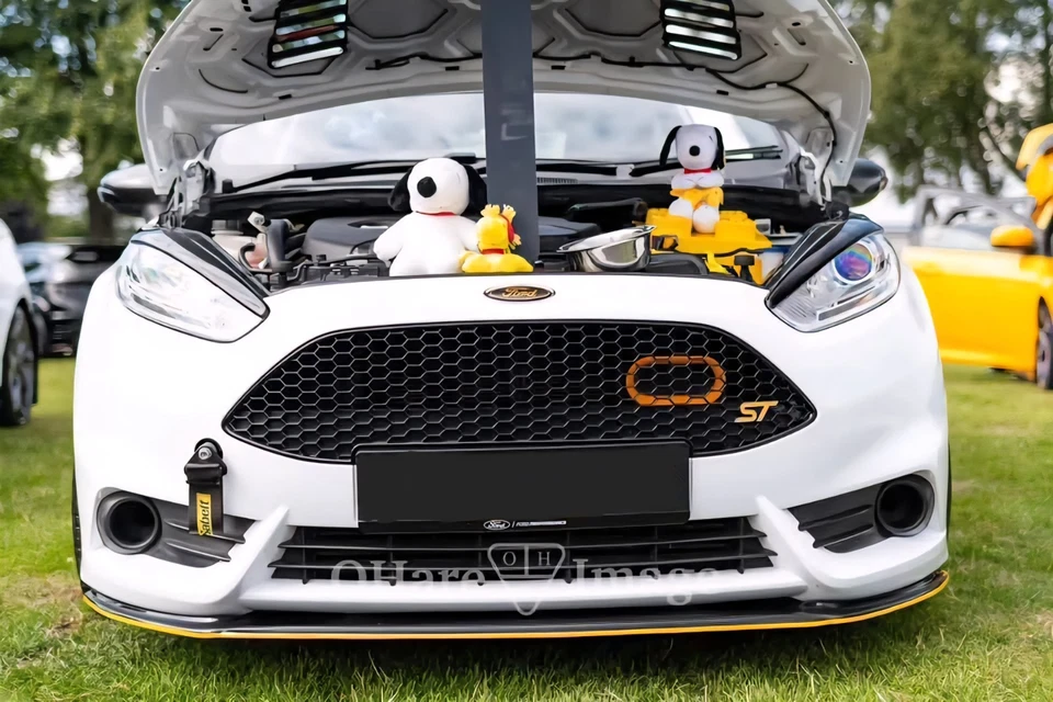 Ford Fiesta ST MK7 Air Scoop Intake Big Mouth Ram air induction kit St180 mk7.5 - Image 2 of 4