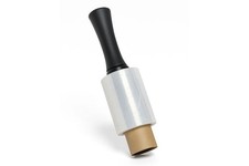 Mini Hand Stretch Wrap Dispenser holder black + 1 roll Clear shrink film Pallet