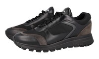 Prada Leder Nylon Prax Sneaker - 2EG403 - Schwarz - Neu - 8 42