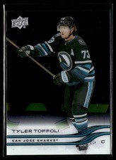 2025-26 Upper Deck Series 1 Clear Cut Base #140 Tyler Toffoli