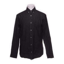 Jack & Jones, Hemd, Größe: XL, Grau, Baumwolle, Fischgräte, Herren #FBi