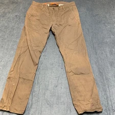 Dockers Where Jeans Ends And Khakis Begins Chino Pants Mens 34x30 Brown Straight