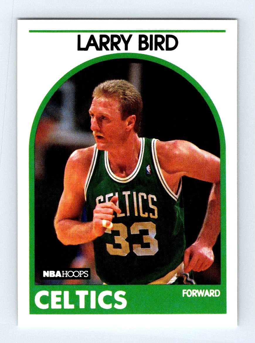 #150 1989-90 Hoops Larry Bird Boston Celtics