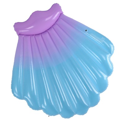 Float Bed Inflatable Floating PVC Shell Shaped Portable Zubehör Für Indoor