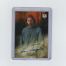 WALKING DEAD ROAD TO ALEXANDRIA LEW TEMPLE/AXEL AUTOGRAPH CARD  #/99!