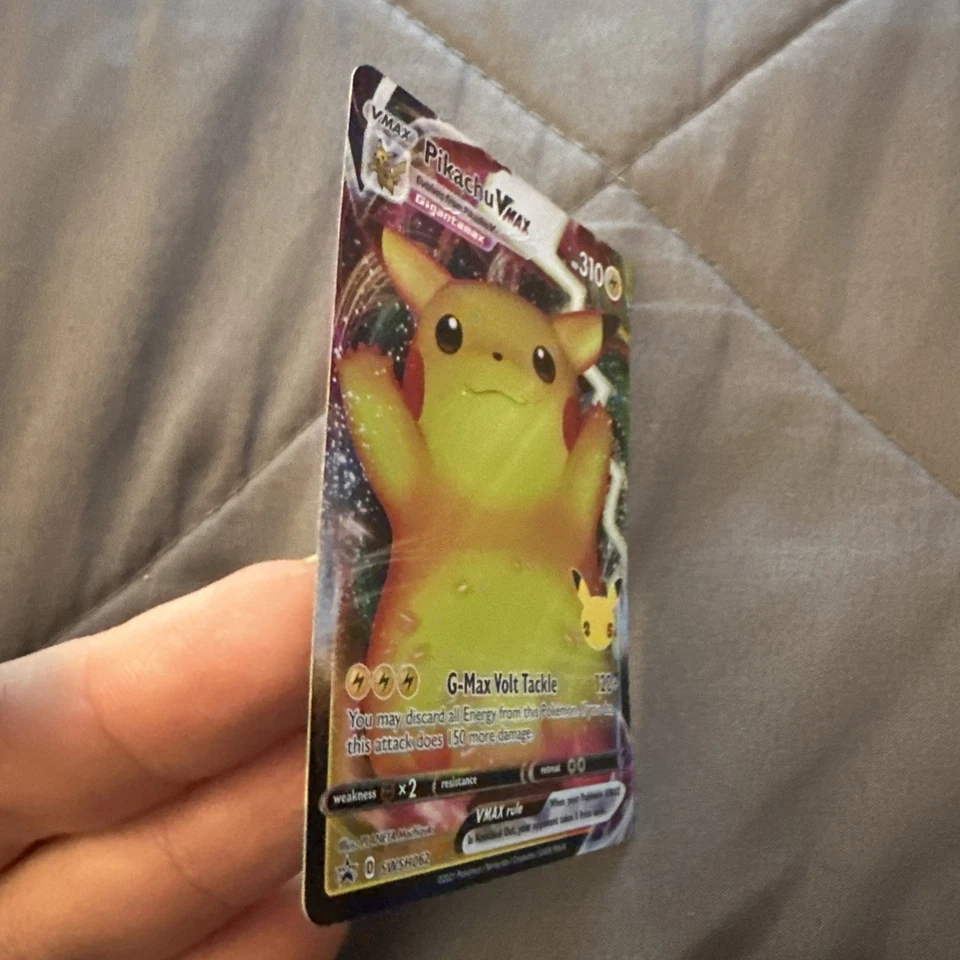 Pikachu VMAX SWSH062 SWSH: Sword & Shield Promo Cards Holo - Image 4 of 4