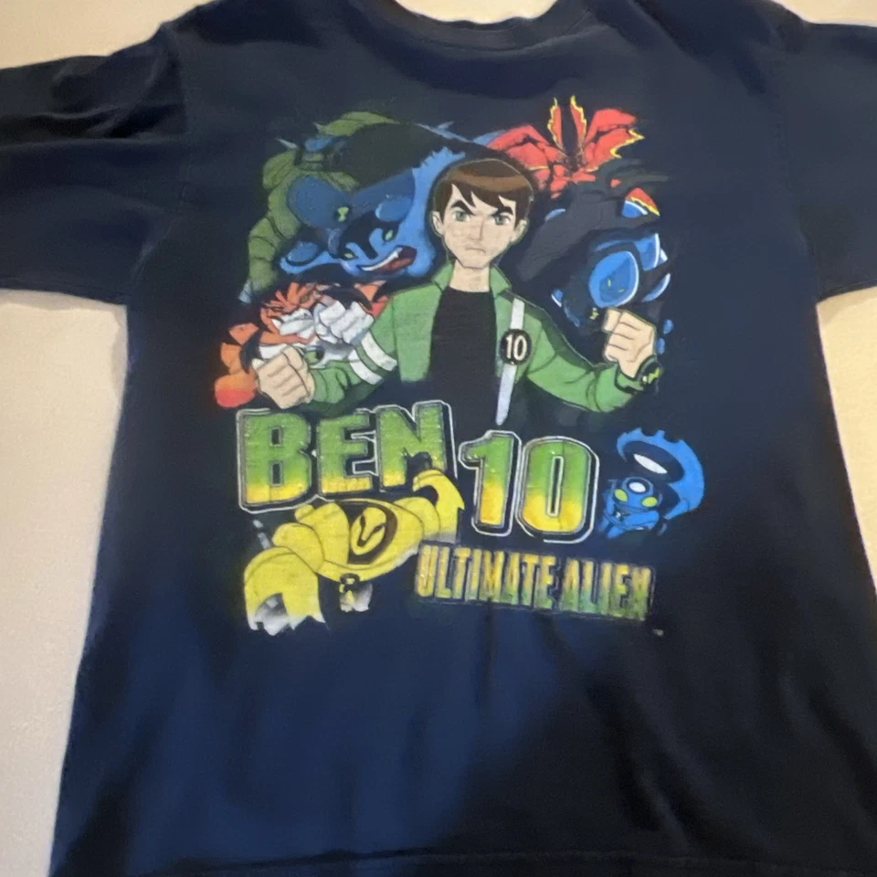 Camiseta De Colección Cartoon Network Ben 10 Alien Force Juvenil Talla M ¡Muy Rara! Foto 2 de 3