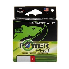 PowerPro Braided Fishing Line - Vermilion Red - 15lb - 1500yd/1371m 2110015...
