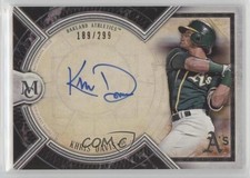 2018 Topps Museum Collection Archival Auto 189/299 Khris Davis #AA-KD Auto 1j6