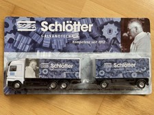 Neu OVP Lkw  Schlötter Galvanotechnik 1:87 LKW + Anhänger Sammer Edition Werbung