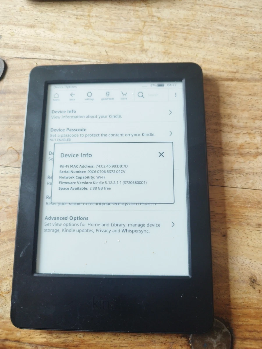 Amazon Kindle Paperwhite (7th Generation) 4 GB RAM eBook Readers
