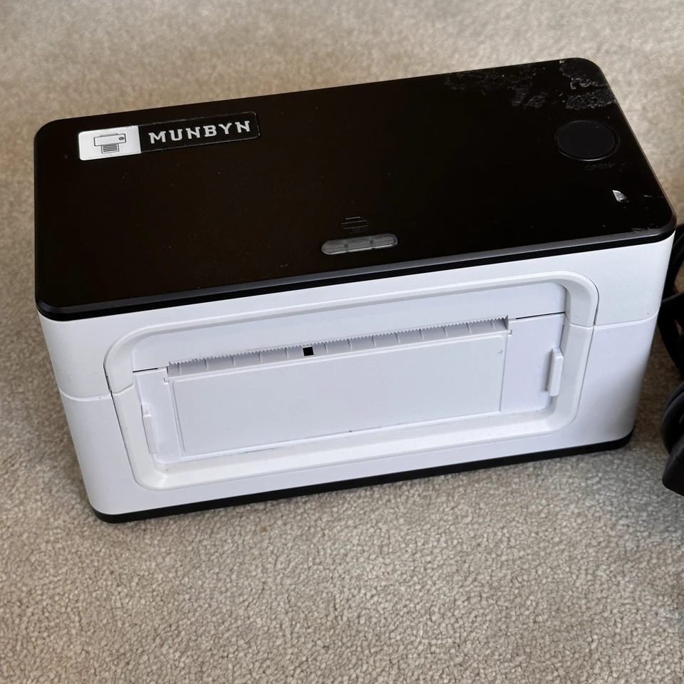 MUNBYN 4'' x 6'' Direct Thermal Label Printer ITPP941 - With Unused Cables - Image 4 of 4