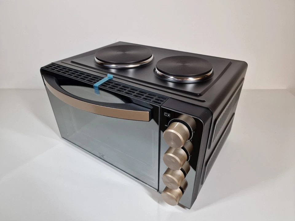 Team TKG Kalorik Kleinküche Mini Backofen mit Herdplatten NEUWERTIG MANGEL! - Bild 2 von 4