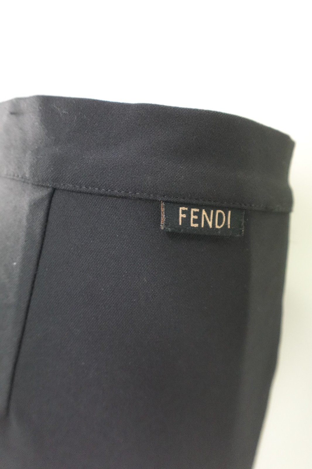 Fendi Roma Women's Trousers Size 32/46 Trousers Woman Italy Vintage Wool Palace thumbnail 9