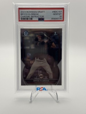 2023 Bowman Draft - Chrome Bryce Eldridge #BDC-107 Refractor (RC)