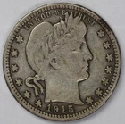 F 1915 Barber Quarter
