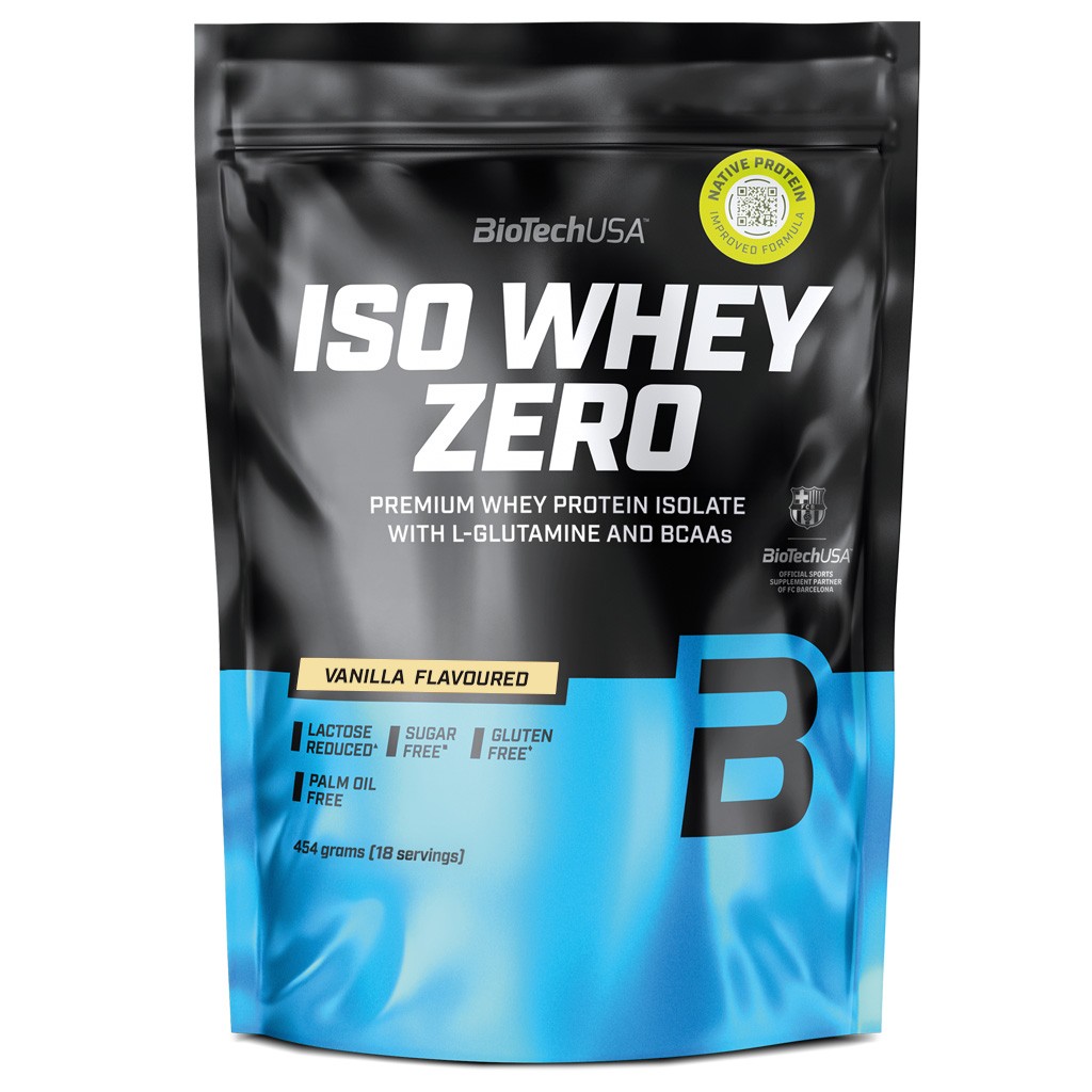 BIOTECH USA ISO WHEY ZERO 454 GR Vaniglia