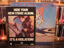 Starz ~ Violation ~ Vintage Hard Rock LP Capitol Records ‎– SW-11617
