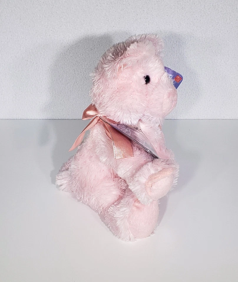 NUEVO Peluche Russ Berrie Estrellas Brillantes Cerdo Rosa Suave CÓDIGO SELLADO 8" NUEVO CON ETIQUETAS Foto 2 de 4