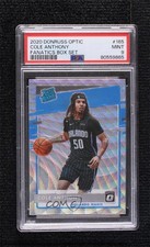 2020 Donruss Optic Fanatics Box Set Wave Prizm Cole Anthony #165 PSA 9 MINT n0c