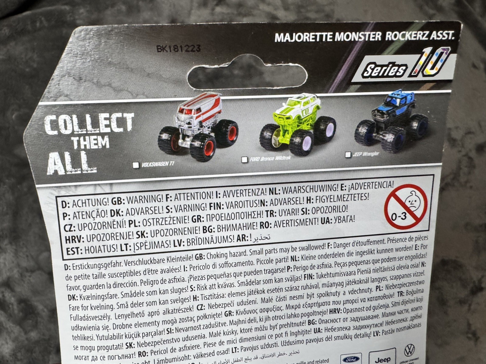 Majorette Monster Rockerz VW Transporter T1 Van Die-cast Toy Car  thumbnail 2