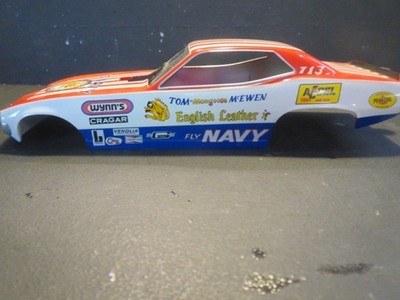 Tom Mongoose McEwen Cuda 1320 Diecast 1/25 Funnycar Body | eBay