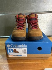 Columbia Women's Newton Ridge Plus Waterproof Amped, Elk/Mountain Red, 8