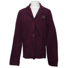 La Redoute, Blazer, Gr&ouml;&szlig;e: 150, Lila, Baumwolle/Polyester, Einfarbig #i4y