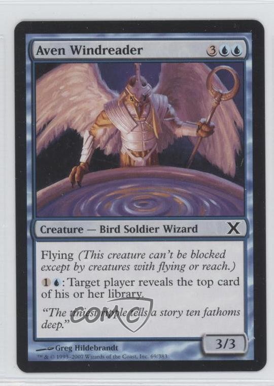 Aven Windreader Magic: 10th Edition #69 2007