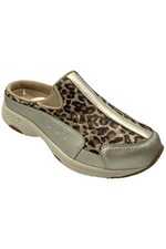 Easy Spirit Women's Traveltime Slipper Gold/Leopard