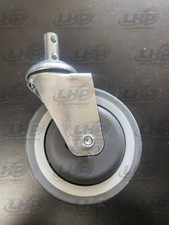 5" LAUNDRY CART CASTER WHEEL, ROUND POST, FITS R B WIRE - CSTR88G, C88