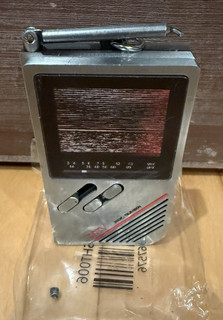 Konami OKS Gear Silent Hill Townfall CRTV Lenticular Keychain Bag Charm DAMAGED