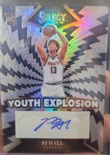 2024-25 Panini Select - Youth Explosion Signatures PJ Hall #YE-PJH Auto