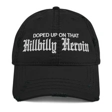 Hillbilly Heroin Oxycodone Sludge Stoner Doom Metal Cap