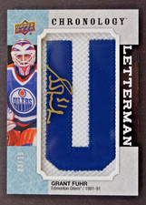 2018-19 Upper Deck Chronology Letterman 