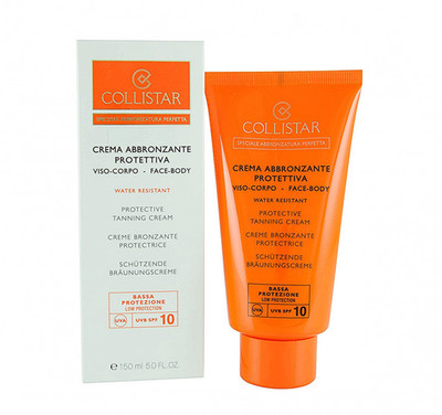 COLLISTAR SONNENCREME BRÄUNUNG SPF 10 GESICHT UND KÖRPER WATER RESISTANT