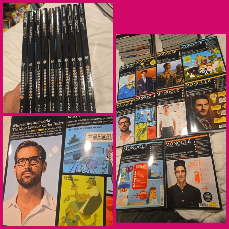 MONOCLE Magazine Vol 03 Issues #21 - 30 2009 2010 Complete Set Travel Global Lot