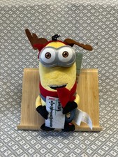 2020 Gemmy Minions The Rise of Gru Kevin 11" Waddler "Jingle Bells"