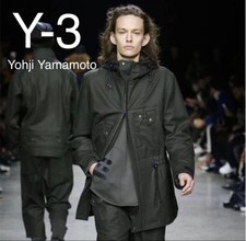 USED EXCELLENT CONDITION Y-3 WOOL UTILITY SHORT COAT GOOD