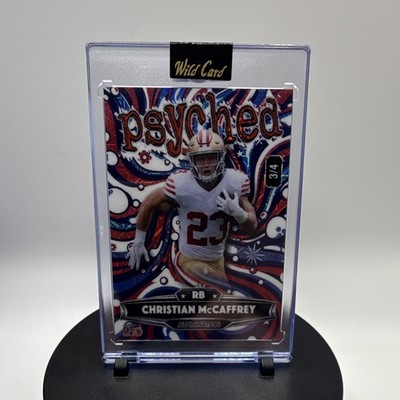 Wild Card Alumination 2026 Christian McCaffrey Psyched 3/4 Football