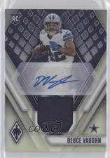 2023 Panini Phoenix RPS Rookie Auto Jersey /299 Deuce Vaughn #RAJ-DV Auto 1bq5