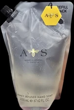 ASQUITH & SOMERSET HONEY INFUSED SCENTED HAND WASH REFILL POUCH  67.62Oz