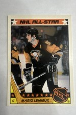 1987-88 Topps - Stickers Mario Lemieux #11