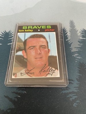 1971 Topps - Tom Kelley #463- Writing - FREE SHIPPING
